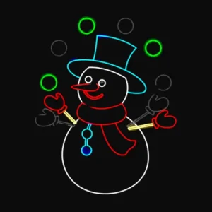 XP Snowman Juggle ball- Xmas Motif Light
