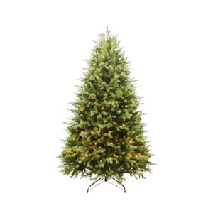 7.5ft Puleo Pre-Lit Belmont Green Artificial Christmas Tree.