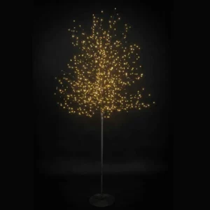 6ft LED Christmas Tree Fausto Black