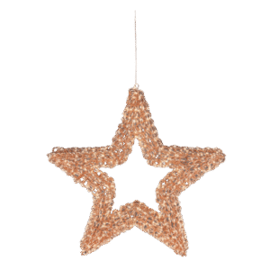 78cm Rose Gold Micro LED Star
