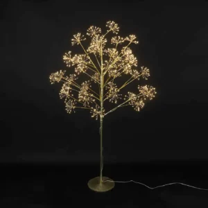 5ft Artificial LED Christmas Tree Dorion Gold