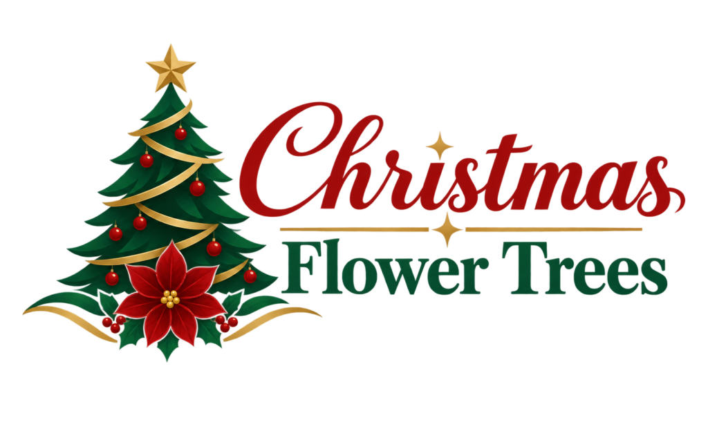 Christmas Flower Trees