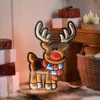 120 cm Cute Reindeer Infinity LED Christmas Lights